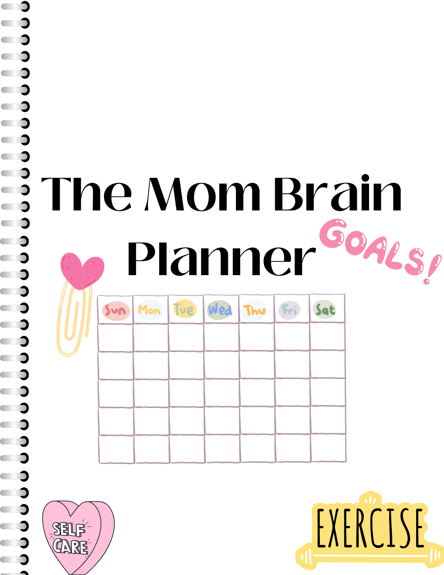 The Mom Brain Planner